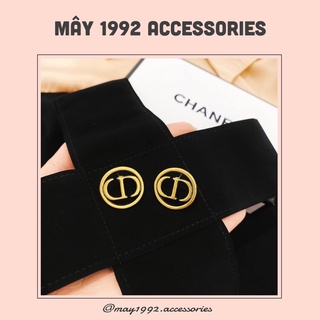 (Ảnh thật) bông tai , khuyên tai cao cấp CD dior may1992.accessories