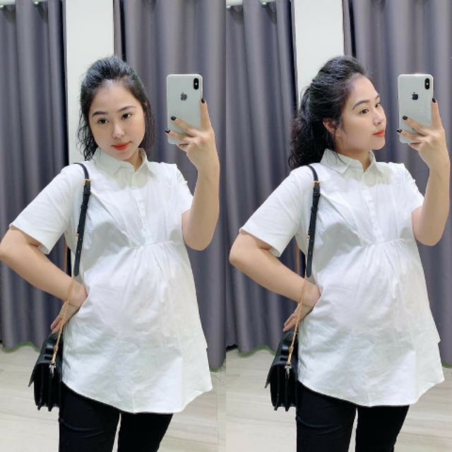 Áo bầu công sở