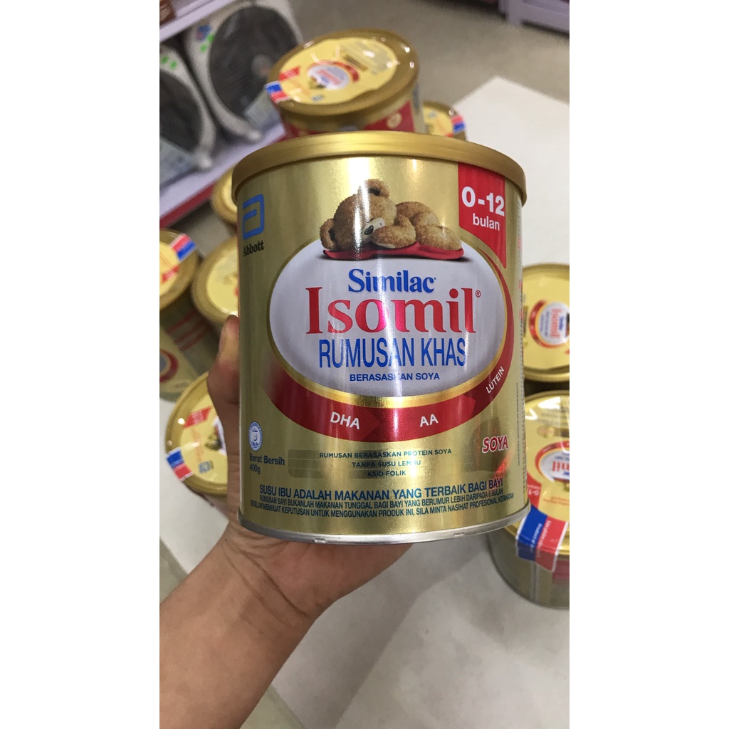 SỮA SIMILAC ISOMIL IQ SỐ 1- 400G 0-12m