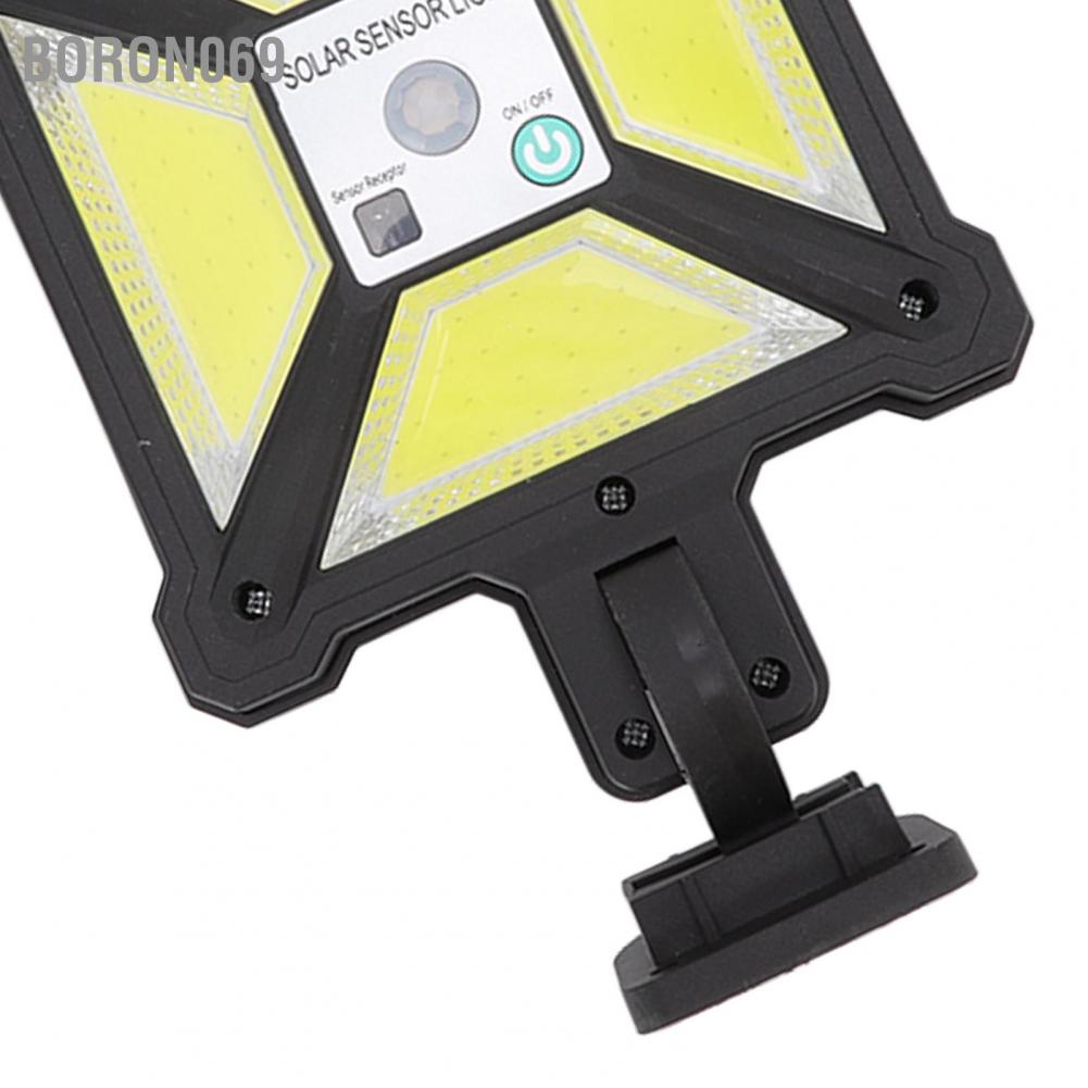 Đèn Đường Năng Lượng Mặt Trời 4 COB IP65 3 Chế Độ Gắn Tường Không Dây Cho Sân Vườn Boron069