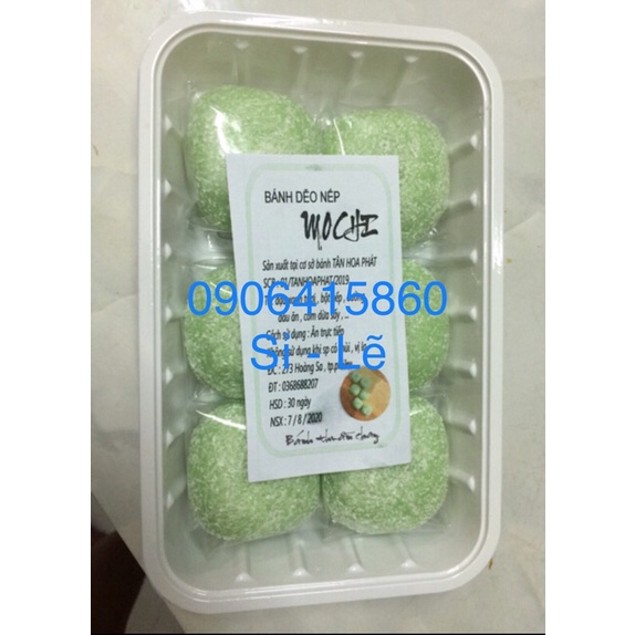 BÁNH NẾP TƯƠI NHÂN ĐẬU XANH PHỦ DỪA