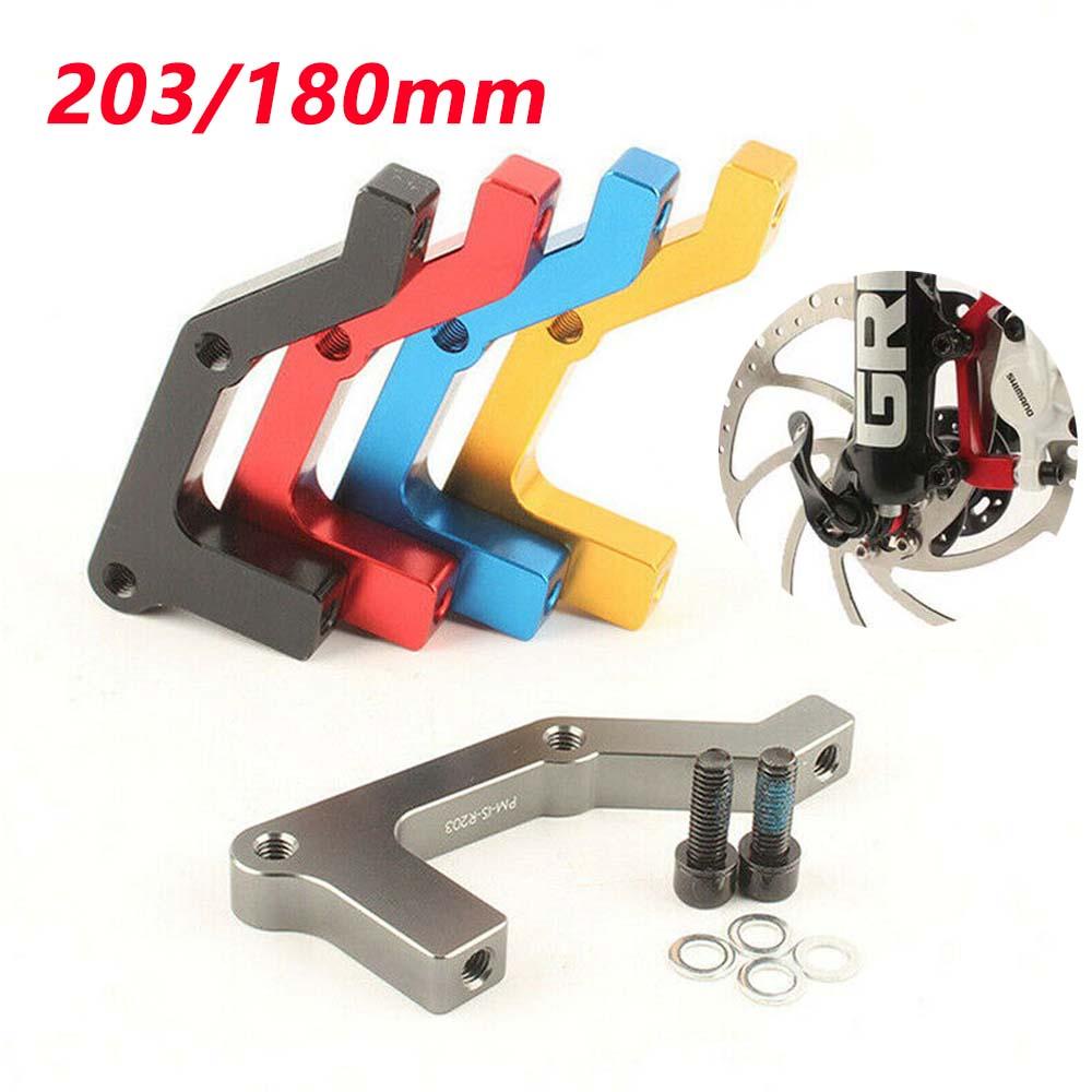 Bộ Chuyển Đổi Đĩa Phanh Trước / Sau Bằng Hợp Kim Nhôm 180 / 203mm Chuyên Dụng Cho Xe Đạp