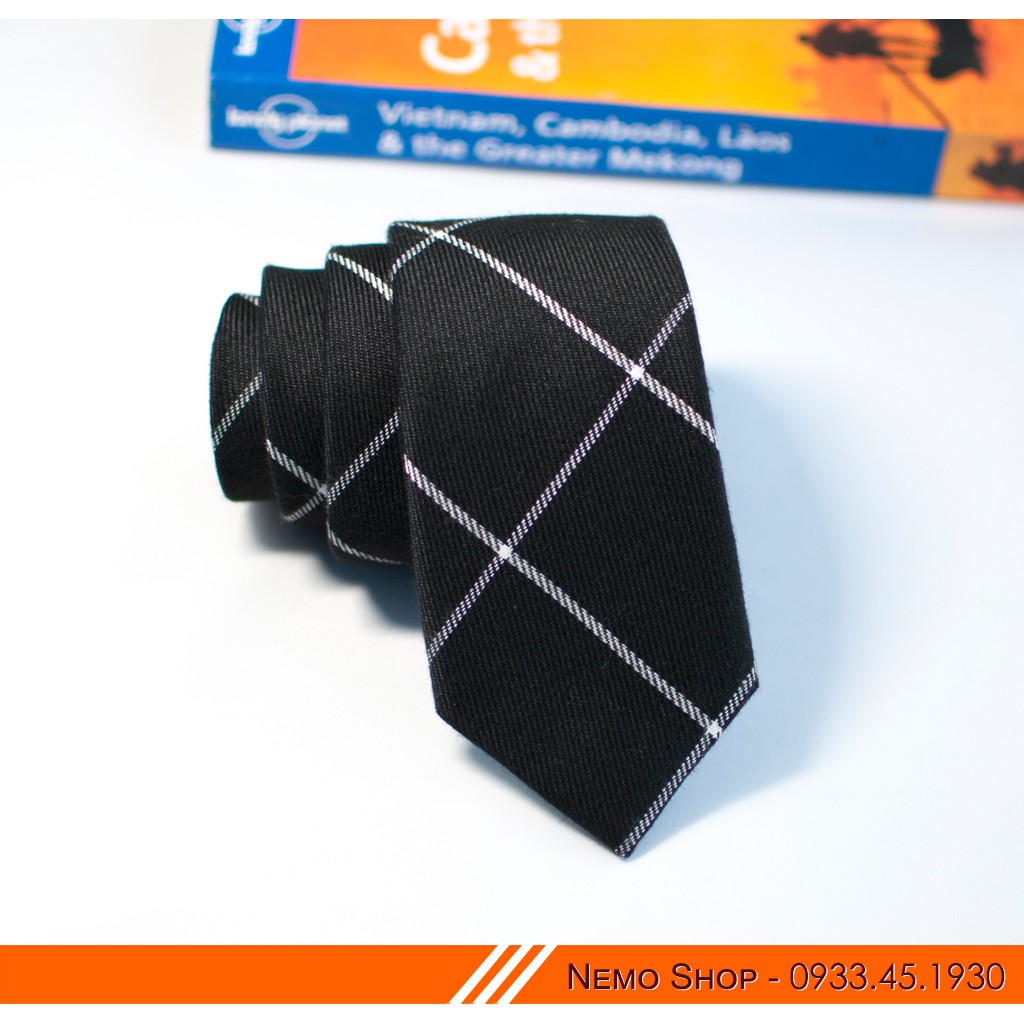 Cà Vạt Nam 6cm - Caravat với chất liệu lụa, cotton và dạ mềm thời trang cao cấp cho mọi lứa tuổi.
