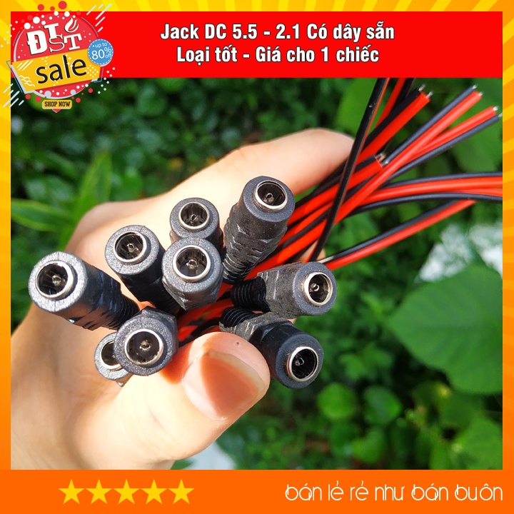 Dây Nguồn có Jack DC 5.5*2.1mm