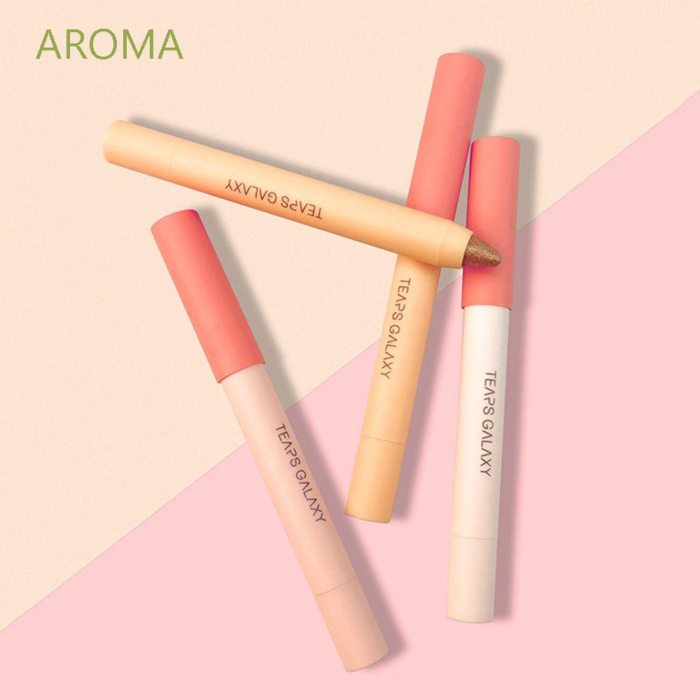 [Hàng mới về] Bút Trang Điểm Phấn Mắt Bắt Sáng Đa Năng Màu Trắng Ánh Ngọc Trai Tự Nhiên Lâu Trôi Chống Thấm Nước