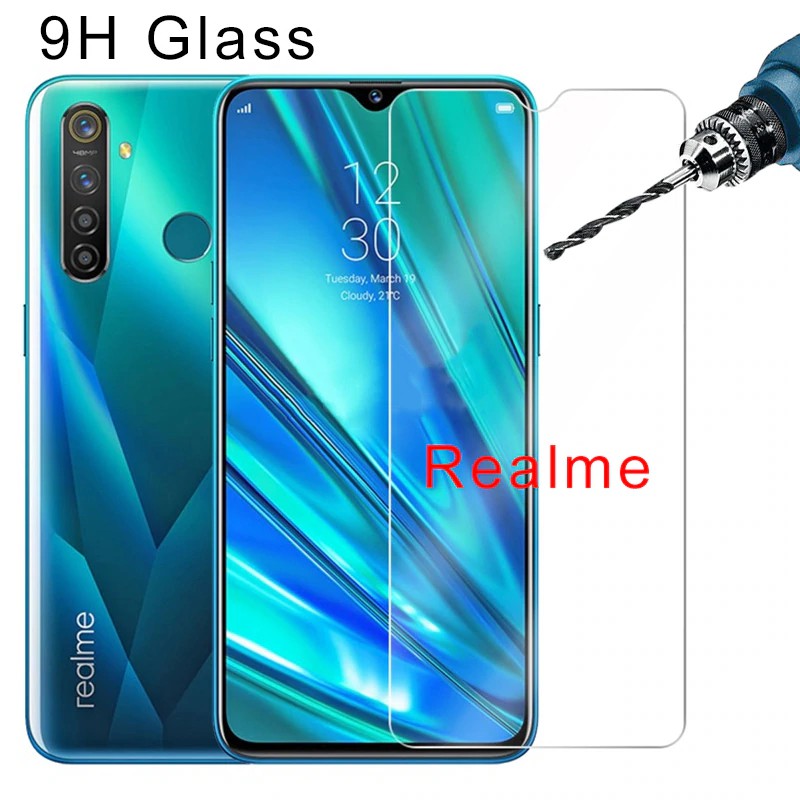 Miếng Dán Kính Cường Lực Cho Realme 5, Realme 5 Pro, Realme Q, Realme C3