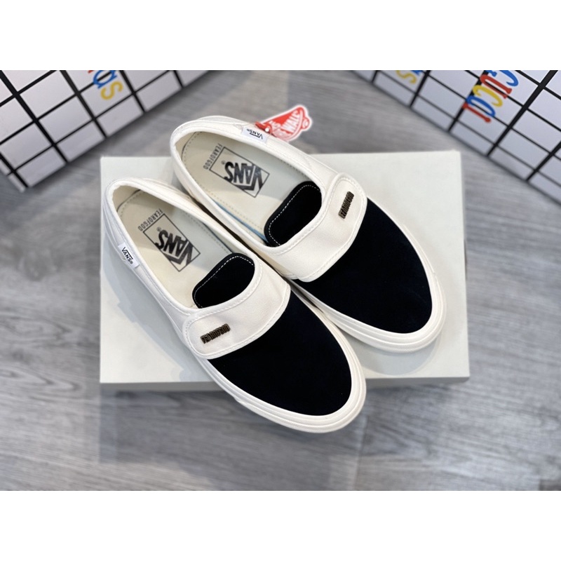GIÀY VANS FEAR OF GOD SLIPON TRẮNG ĐEN LAI AU