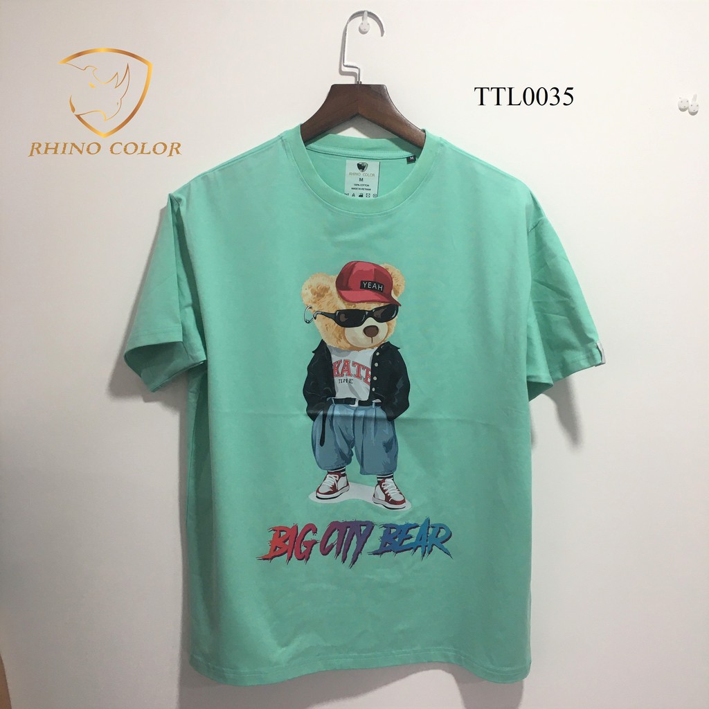 Áo phông form rộng Rhino Color TTL0035 - Áo thun streetwear nam nữ