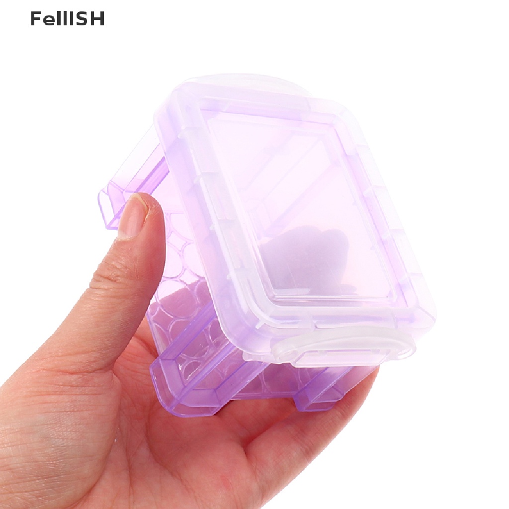 Set 2 Hộp Nhựa Mini Dễ Thương Sáng Tạo Dành Cho Nhà Búp Bê 439br