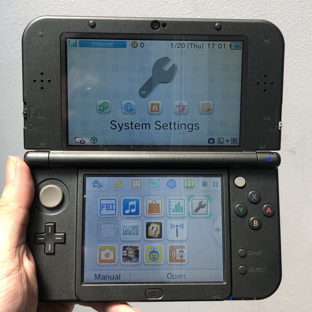 Máy chơi game Nintendo New 3DSLL- XL - Tặng thẻ 32Gb