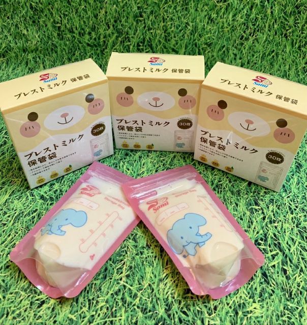 Hộp 30 Túi Trữ Sữa Sami 100ml - Nhật Bản