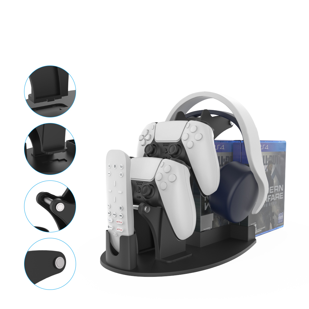 Giá Đỡ Đĩa Chơi Game Cầm Tay Thông Dụng Tiết Kiệm Không Gian Cho Ps5 / ps4 / xbox / nspro