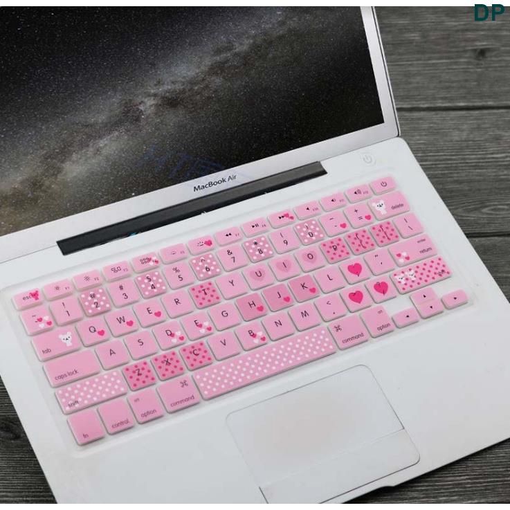 Miếng Dán Bàn Phím Bằng Silicon Dành Cho Apple Mac MacBook Pro 13.3 15.4 17 Air Retina 13 A1502 A1466 A1278 A1398 Ốp