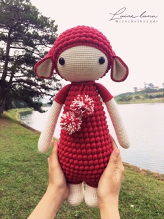 Set Len làm cừu Lalylala size 40cm