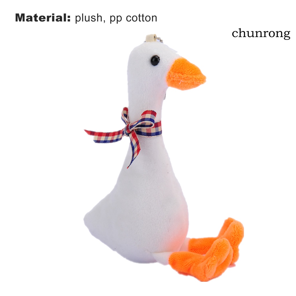 Cr Móc Khóa Hình Chú Vịt Nhồi Bông Nhiều Màu Sắc Dễ Thương
