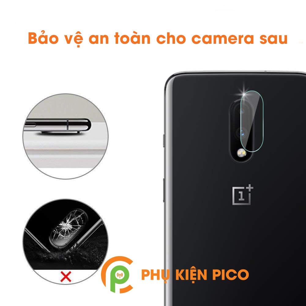 Cường lực camera Oneplus 7 độ cứng 9H trong suốt không ảnh hưởng đến chất lượng chụp ảnh - Dán camera Oneplus 7