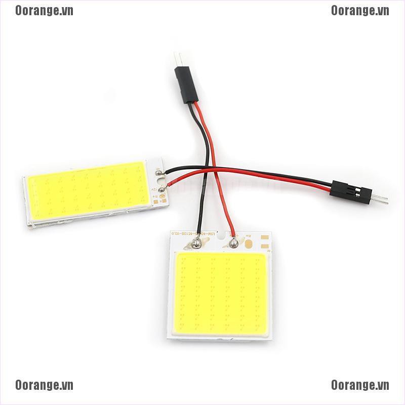 Bảng Đèn Led 36/48 Smd Cob 12v Ánh Sáng Trắng Cao Cấp Cho Xe Ô Tô