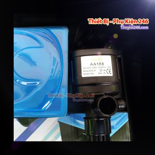 Máy bơm hồ cá AA188 New loại tốt (trang bị đầy đủ máy bơm, hộp lọc)