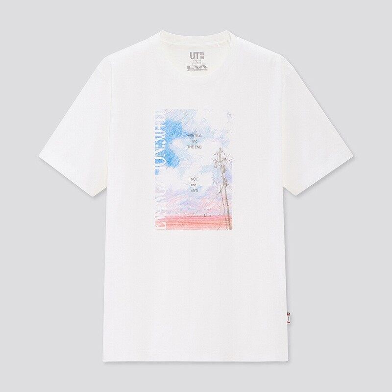 Áo thun Uniqlo  Neon Genesis Evangelion EVA in họa tiết cho nam và nữ