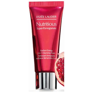 Sữa rửa mặt Estee Lauder Nutritious Super-Pomegranate Radiant Energy 2-in-1 30ml (unbox)