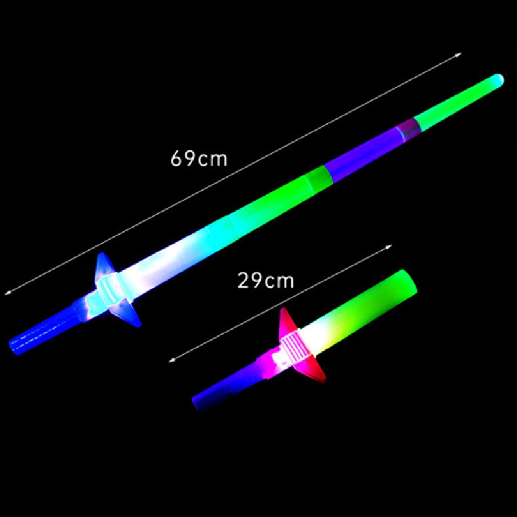 Set 2 Gậy Phát Sáng Có Thể Thu Vào Dùng Để Trang Trí Tiệc