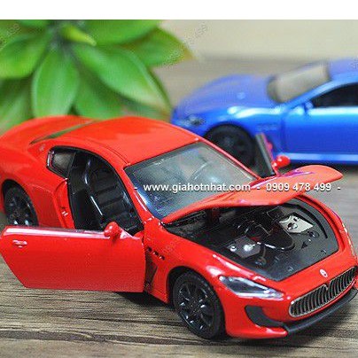 Mô Hình Xe Sắt 1/32 14cm Maserati Gran Turismo - Có Đèn Nhạc - 9796d