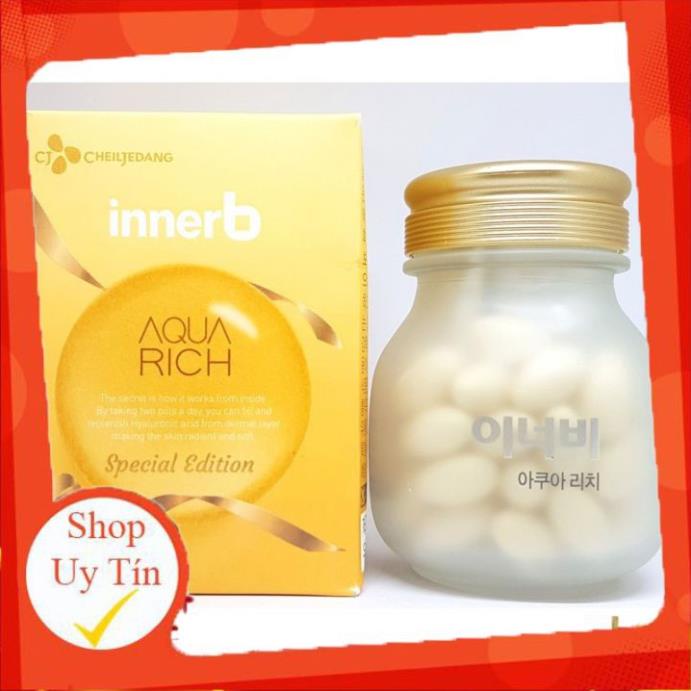 Viên Uống Cấp Nước Và Collagen Innerb Aqua Rich 70 viên