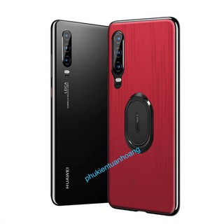 Ốp lưng Huawei P30  Bracket Rotation móc Iring