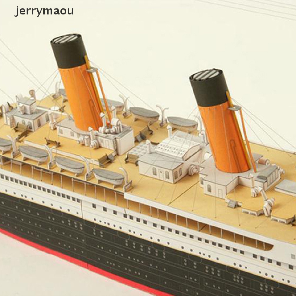Bộ Mô Hình Tàu Titanic 3D Bằng Giấy Tỉ Lệ 1: 400 DIY