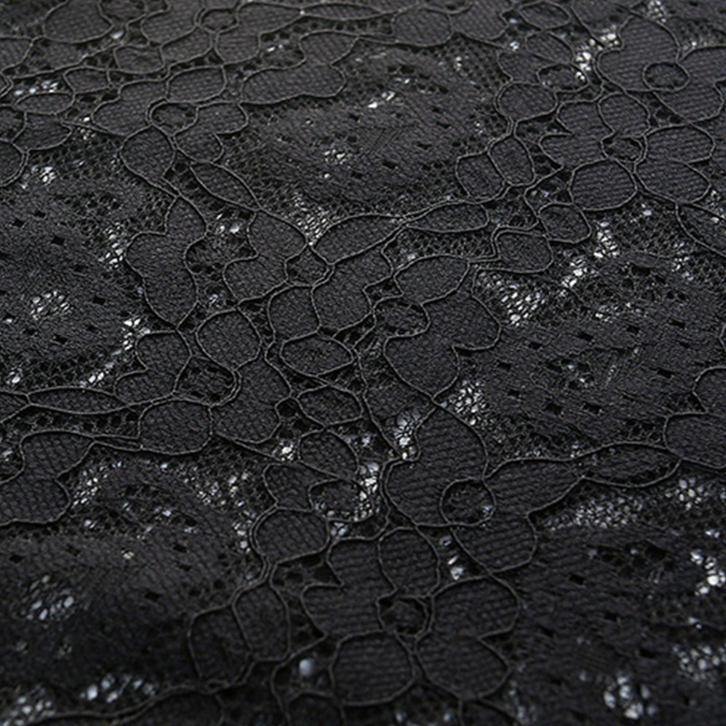 Áo Kiểu Cổ Đứng Phối Ren Hoa Xuyên Thấu Không Tay Tháo Rời Được Cho Nữ