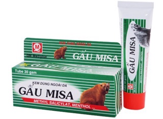 KEM XOA BÓP GẤU MISA 30G