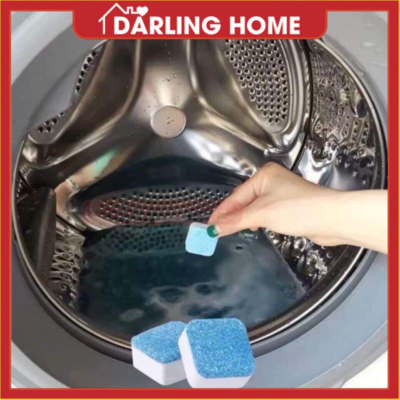 Hộp 12 Viên Tẩy Máy Giặt Tiện Lợi - Darling Home