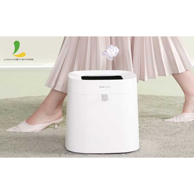 Thùng rác thông minh Townew T Air Lite - Dung tích 16.6L - Bảo hành 12 tháng