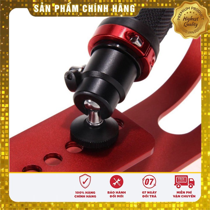 [Sale] [ELPSJUNE hoàn 30k xu] Tay cầm chống rung - Stabilizer Steadicam cho camera hành trình, hành động, điện thoại .