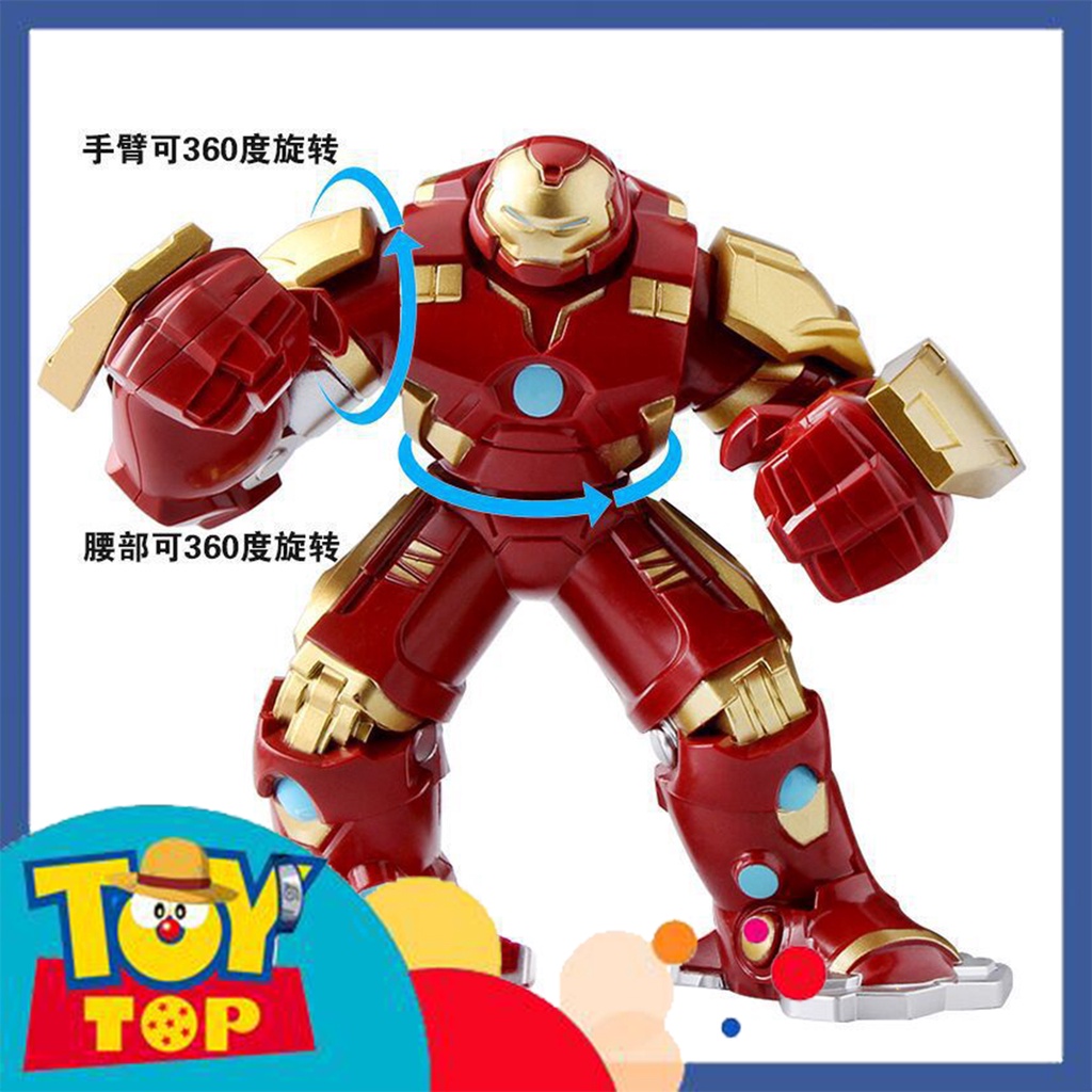 Đồ chơi lắp ráp ghép Bigfig Người Sắt Iron Man phiên bản Hulkbuster Igor xếp hình SY1184