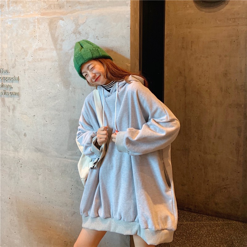 Áo hoodie nữ form rông] Áo hoodie nữ unisex thời trang ulzzang thời trang hàn quốc | BigBuy360 - bigbuy360.vn