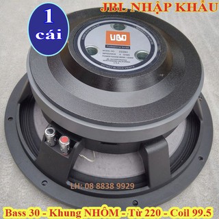 Củ loa bass 30 bl nhập khẩu từ 220 côn 100 - loa nhập cao cấp - giá 1 loa