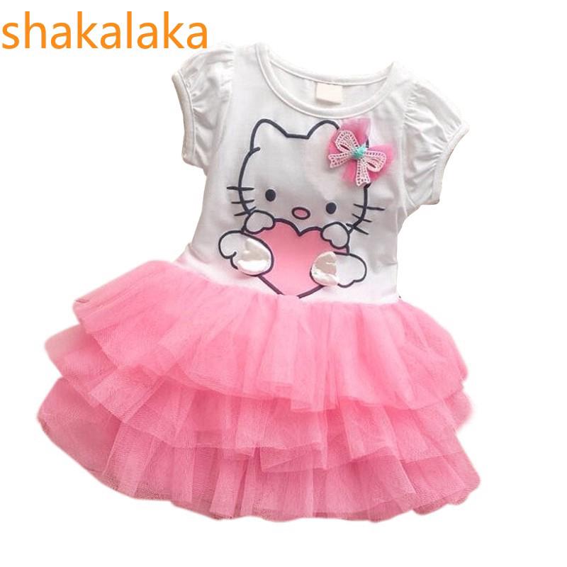 Váy công chúa Hello Kitty cho bé gái
