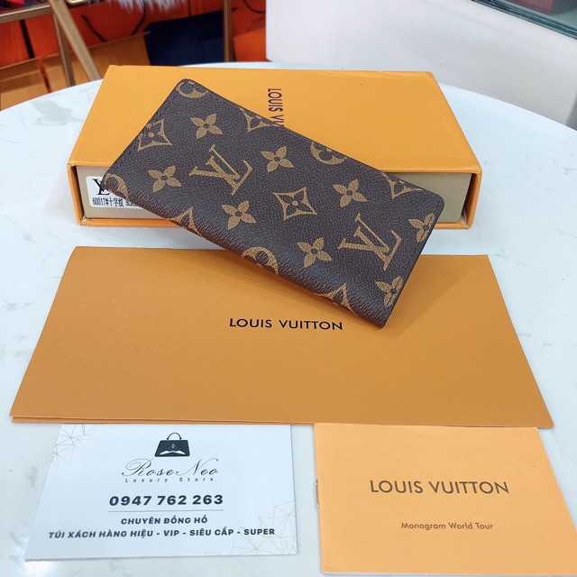 [Ảnh thật] Ví card holder LV SUPER VIP‼️fullbox ví đựng thẻ nam nữ đều dùng được Louis Vuitton