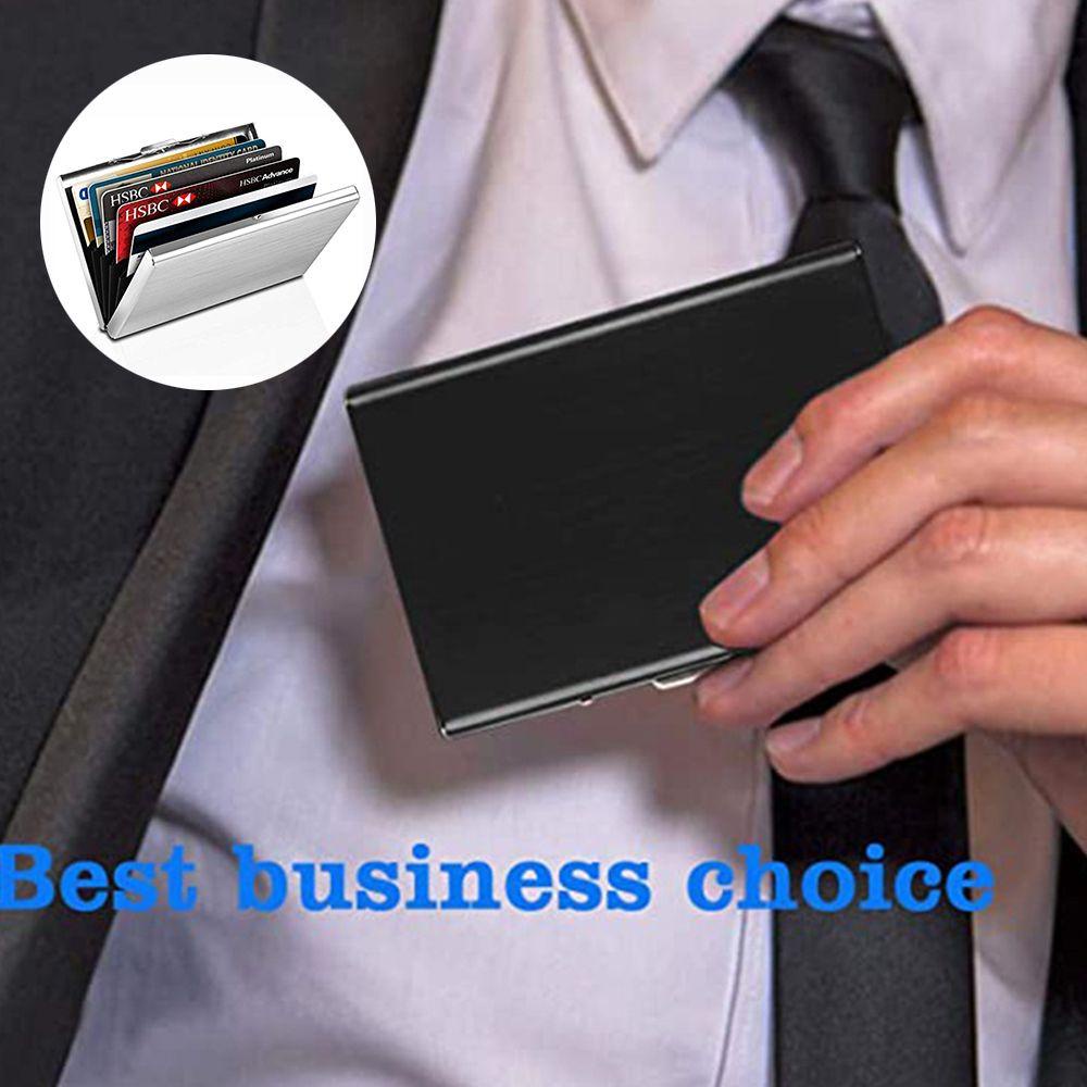 Hộp Đựng Thẻ Thời Trang Bền Bỉ Dành Cho Nam Và Nữ