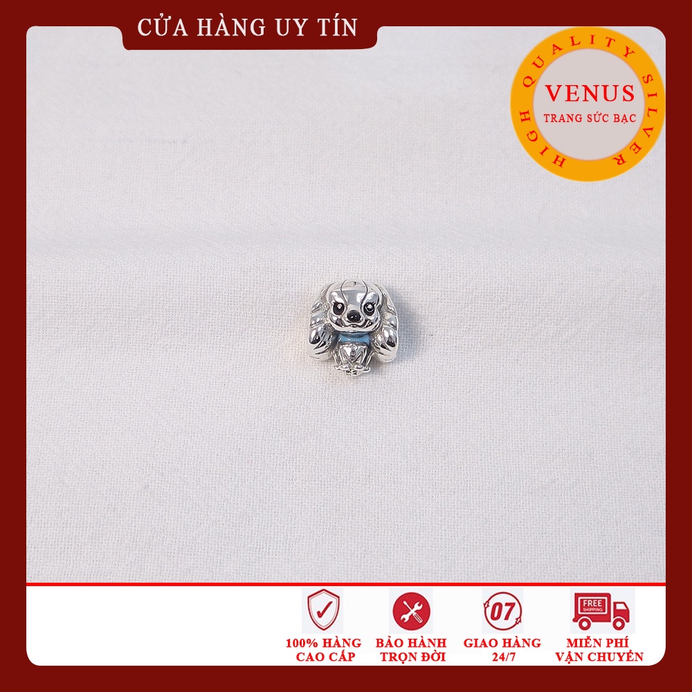 [Charm bạc 925 cao cấp] Charm cún tai dài- Mã sản phẩm VENUSCTD