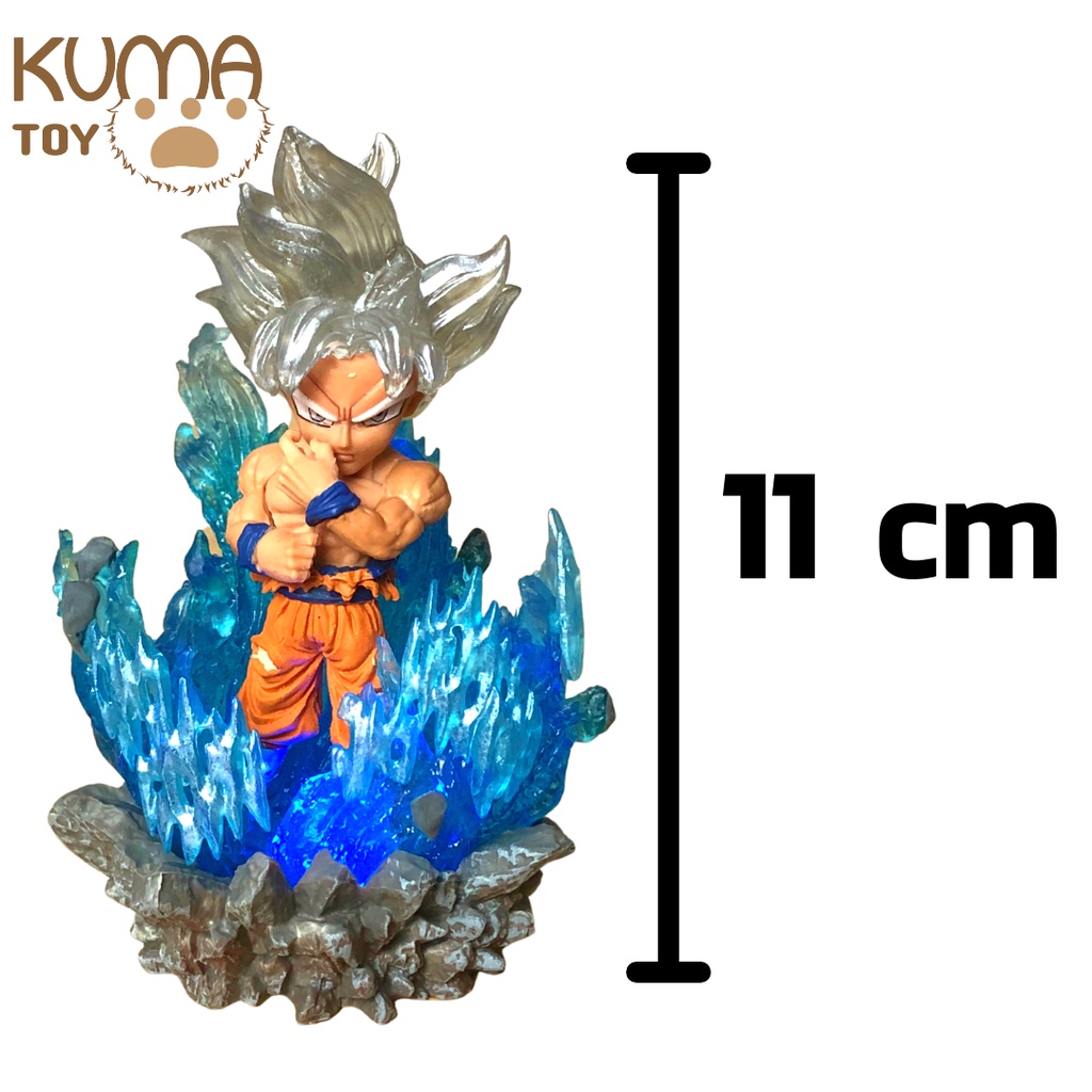 Mô hình anime Dragon Ball 7 viên ngọc rồng: Goku, Vegeta, Broly cực đẹp có đèn LED