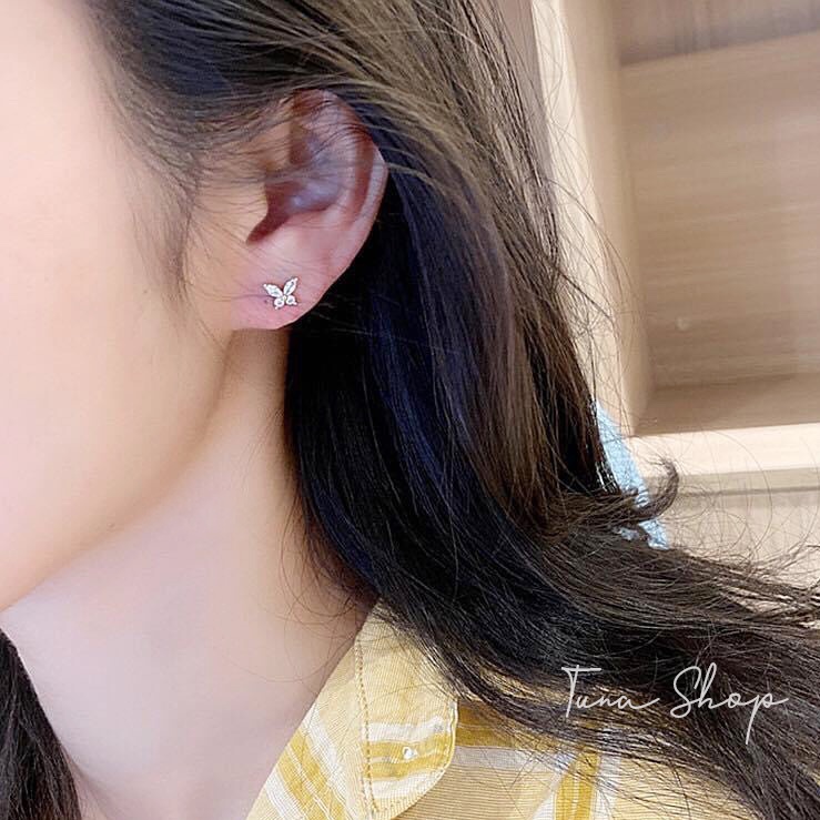 Khuyên tai Bạc nhỏ xinh / Hoa tai Bạc nữ _ 𝐂𝐚𝐦 𝐤𝐞̂́𝐭 𝐜𝐡𝐮𝐚̂̉𝐧 𝐁𝐚̣𝐜 _ 𝐓𝐔𝐍𝐀𝐒𝐇𝐎𝐏 𝐓𝐫𝐚𝐧𝐠 𝐬𝐮̛́𝐜 𝐁𝐚̣𝐜