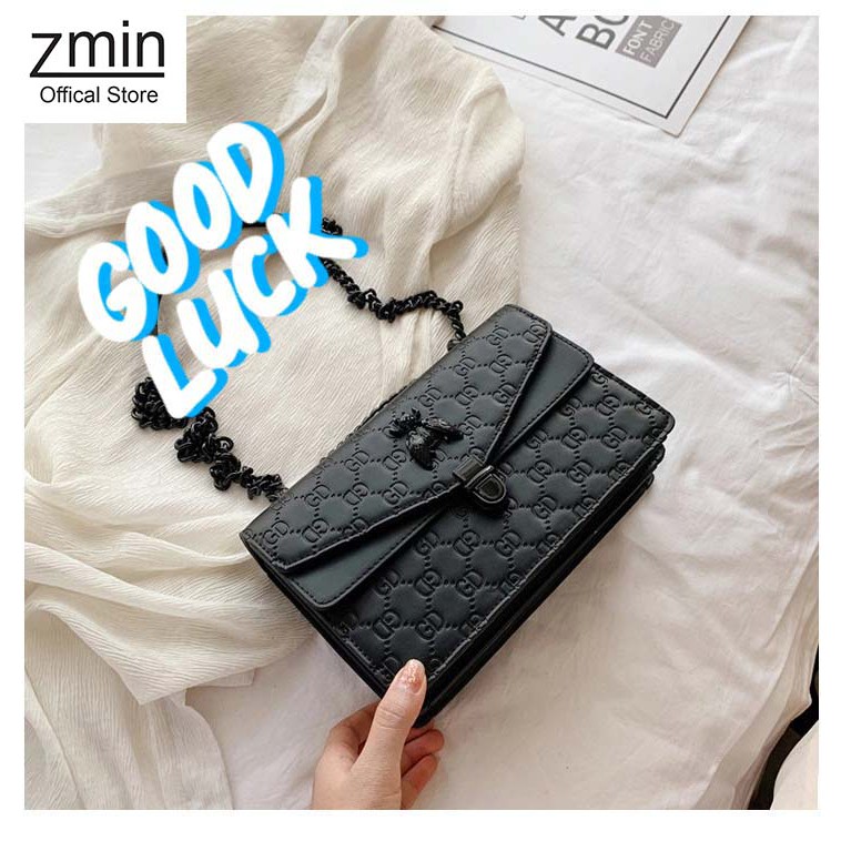 Túi đeo chéo nữ Zmin, chất liệu da cao cấp-T030
