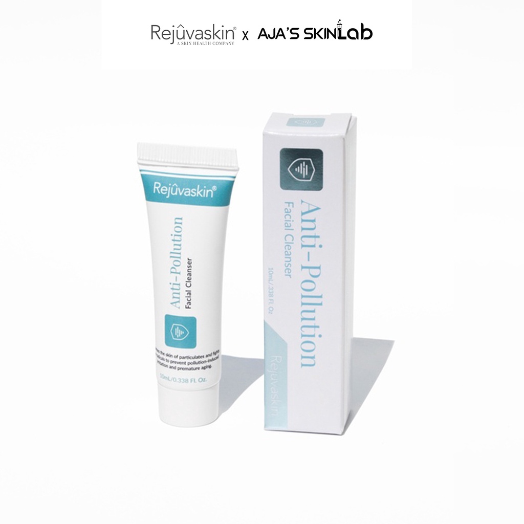 Bộ sản phẩm sạch da ngừa sẹo Anti-Pollution 10ml và 4 sample REJUVASKIN - AJA'S SKINLAB