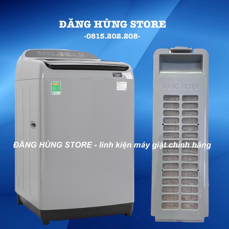 Túi lọc rác máy giặt SAMSUNG 10kg WA10T5260BY/SV chính hãng - Bộ lọc xơ vải máy giặt Samsung 10kg