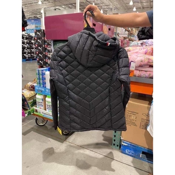 Áo Phao Tommy màu đen chính hãng Size S và Size XS