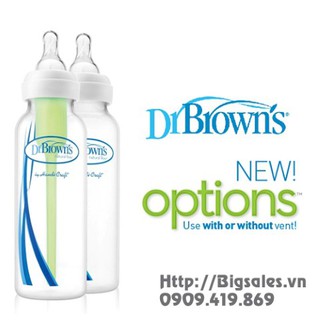 SET 3 BÌNH SỮA DR BROWN OPTIONS 2016 MỚI