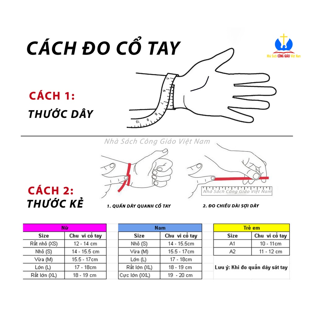 Vòng Mân Côi - Tràng hạt đeo tay S5 Quà tặng Công Giáo, GIÁNG SINH, Lễ quan thầy, sinh nhật
