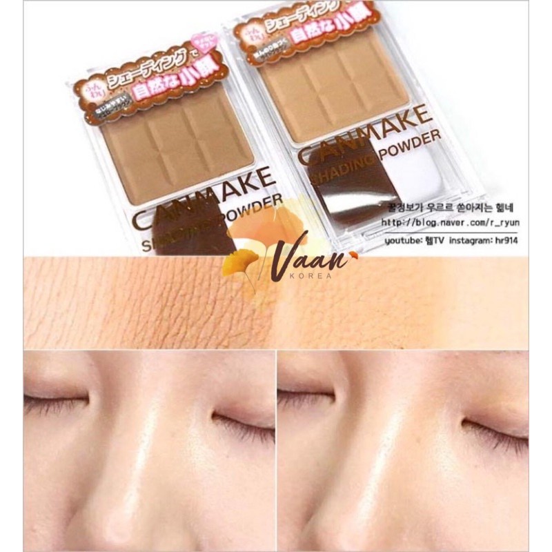 Phấn Tạo Khối Canmake Shading Powder 4.4g màu #03 Honey Rusk Brown